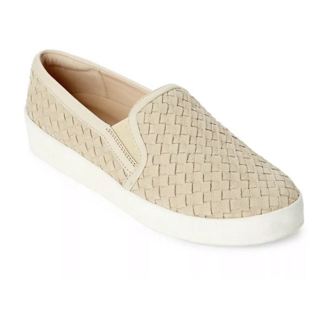 Cole Haan Grandpro Suede Woven Spectator Casual Sneakers Slides Shoes Leather 8